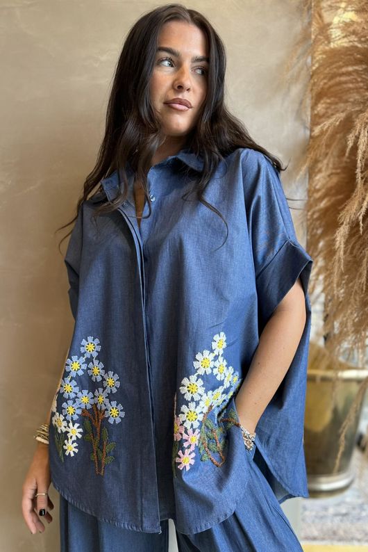 Zeta Otto Magic Posy Shirt Dark /7/50 pre order 1 week 